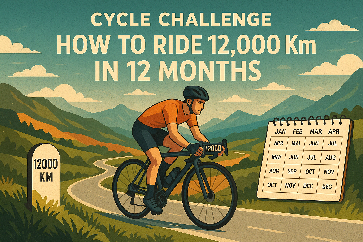 Cycle Challenge How To Ride 12 000Km In 12 Months