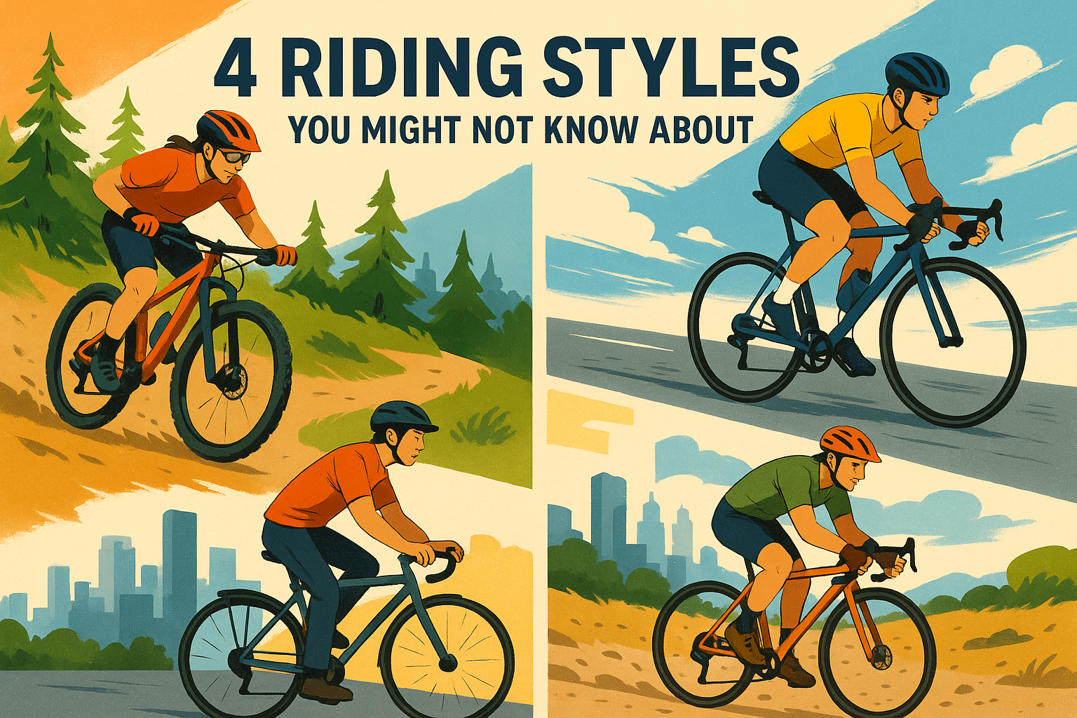 4 Riding Styles You Might Not Know About
