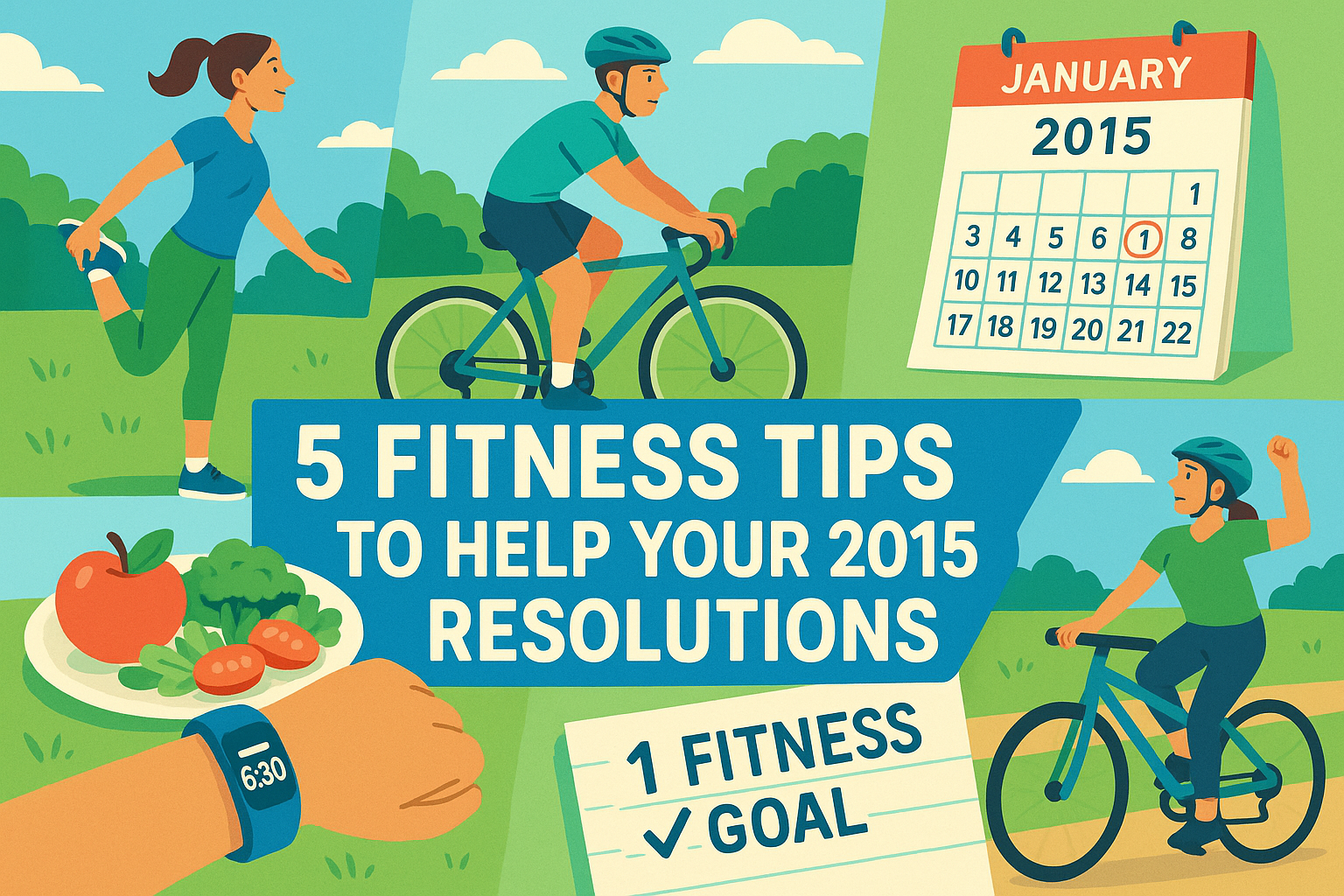 5 Fitness Tips To Help Your 2015 Resolutions