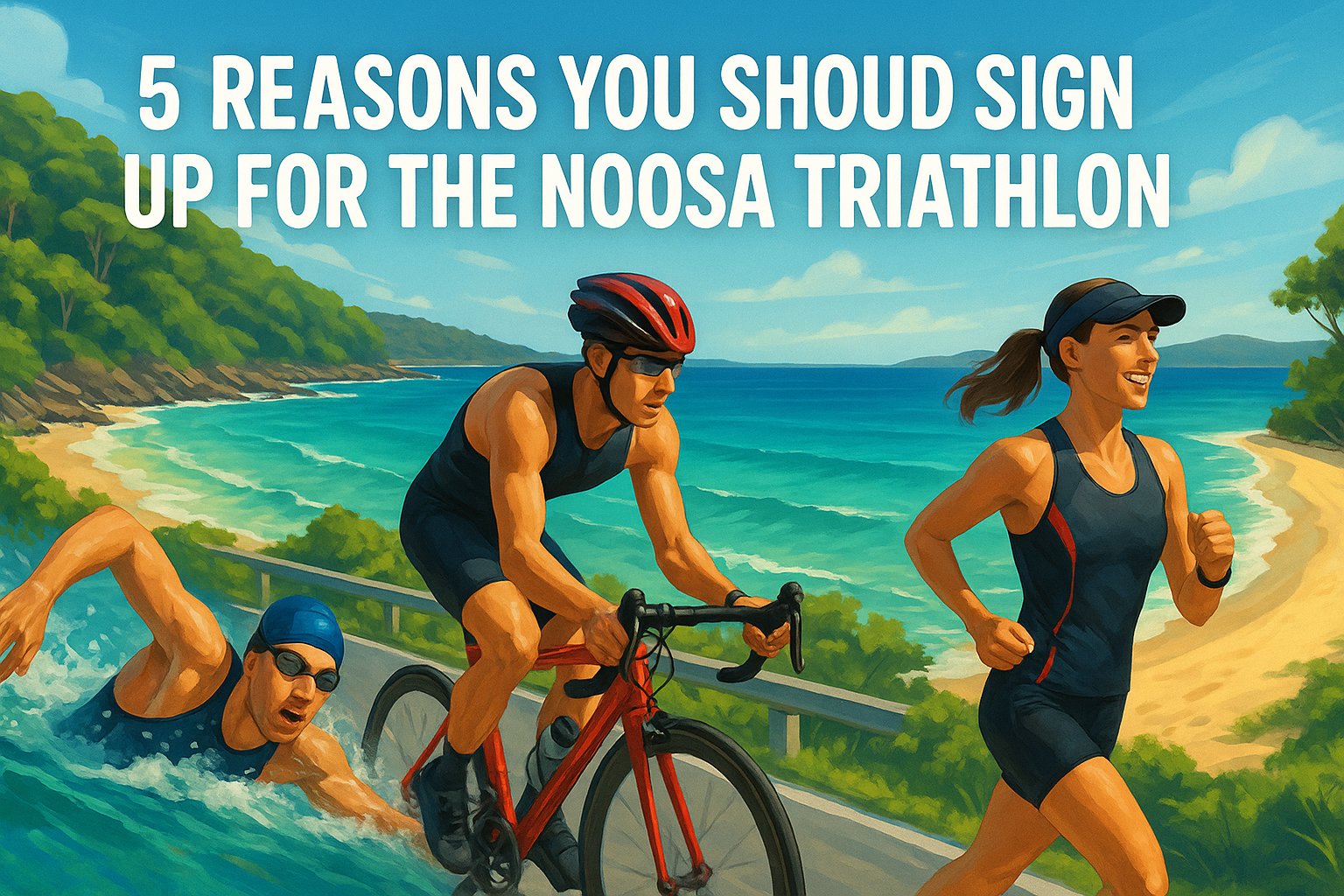 5 Reasons You Should Sign Up For The Noosa Triathlon