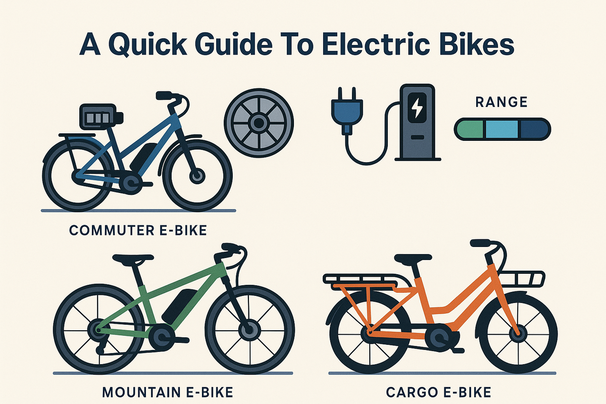 A Quick Guide To Electric Bikes