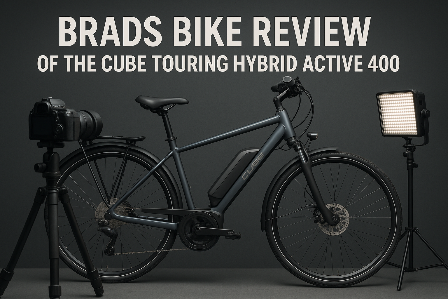 Brads Bike Review Of The Cube Touring Hybrid Active 400