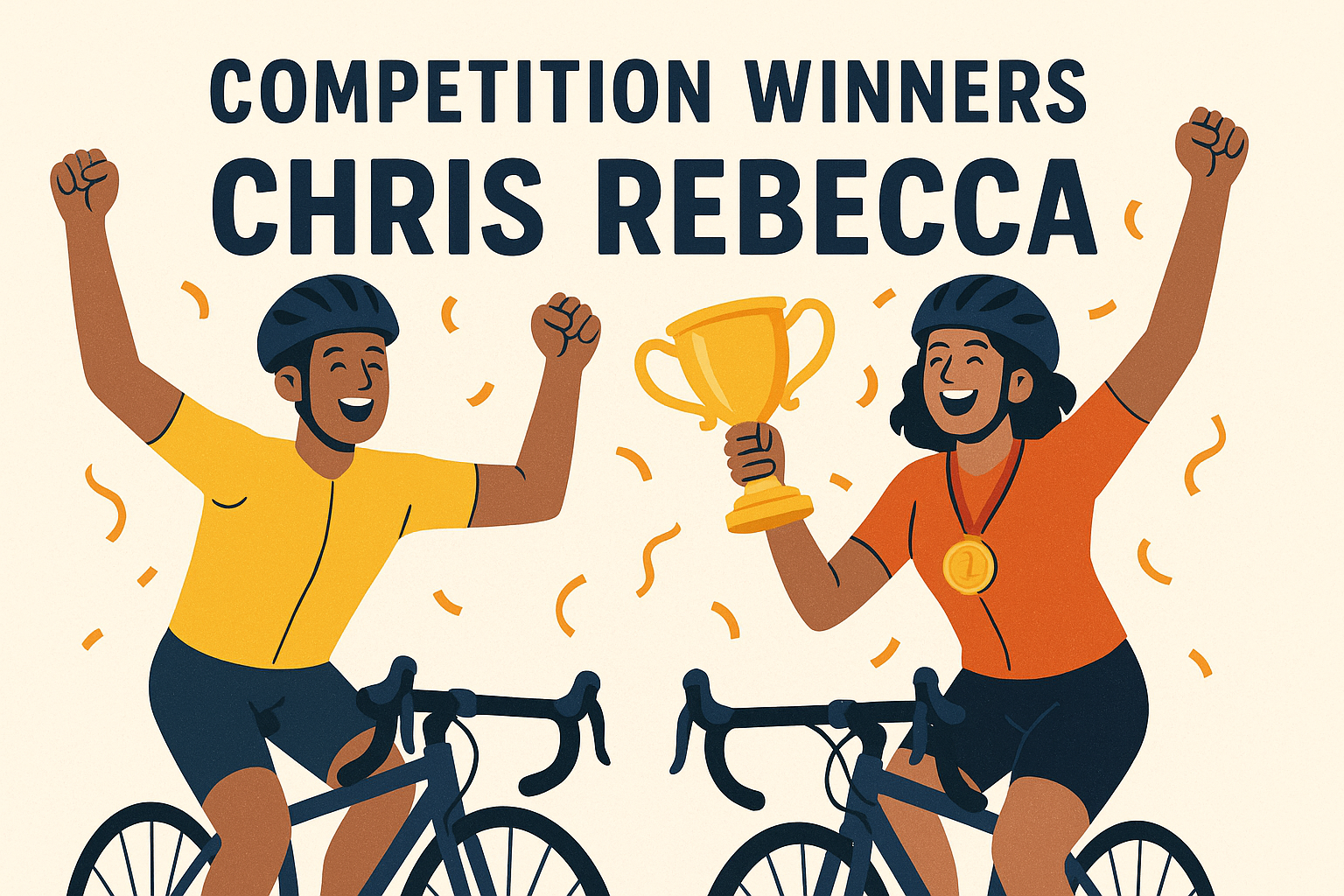 Competition Winners Chris Rebecca