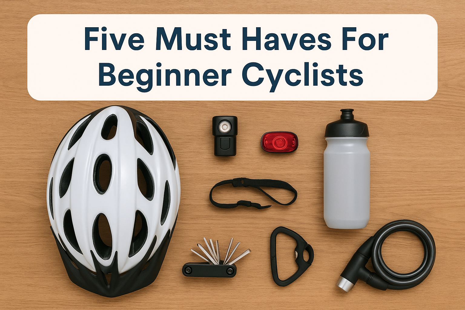 Five Must Haves For Beginner Cyclists