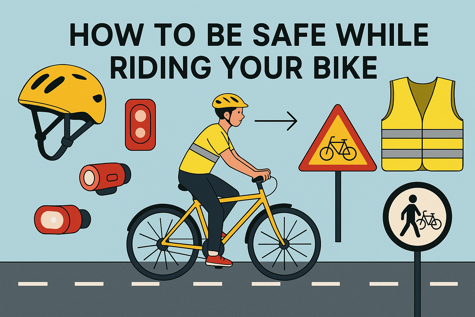 How To Be Safe While Riding Your Bike