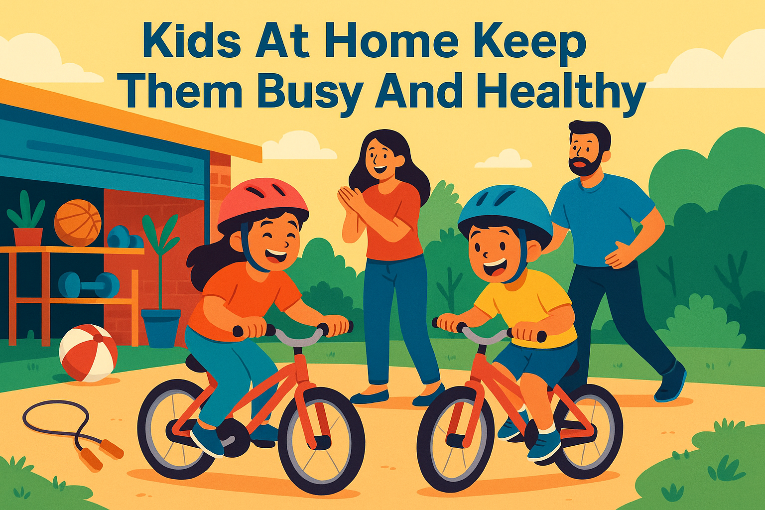 Kids At Home Keep Them Busy And Healthy