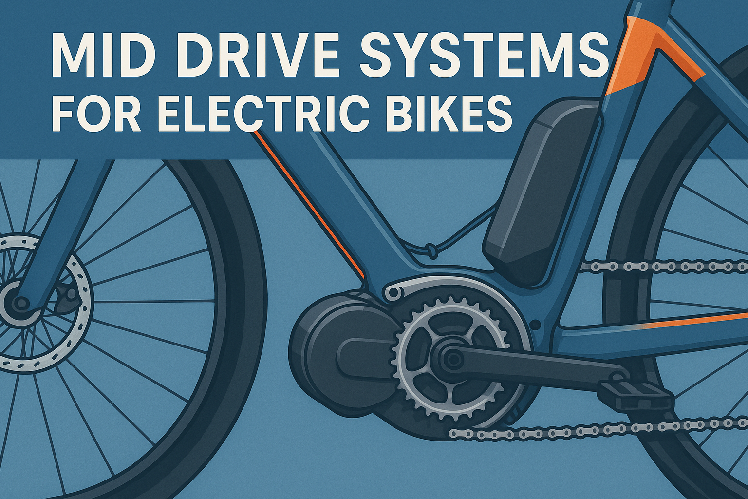 Mid Drive Systems For Electric Bikes