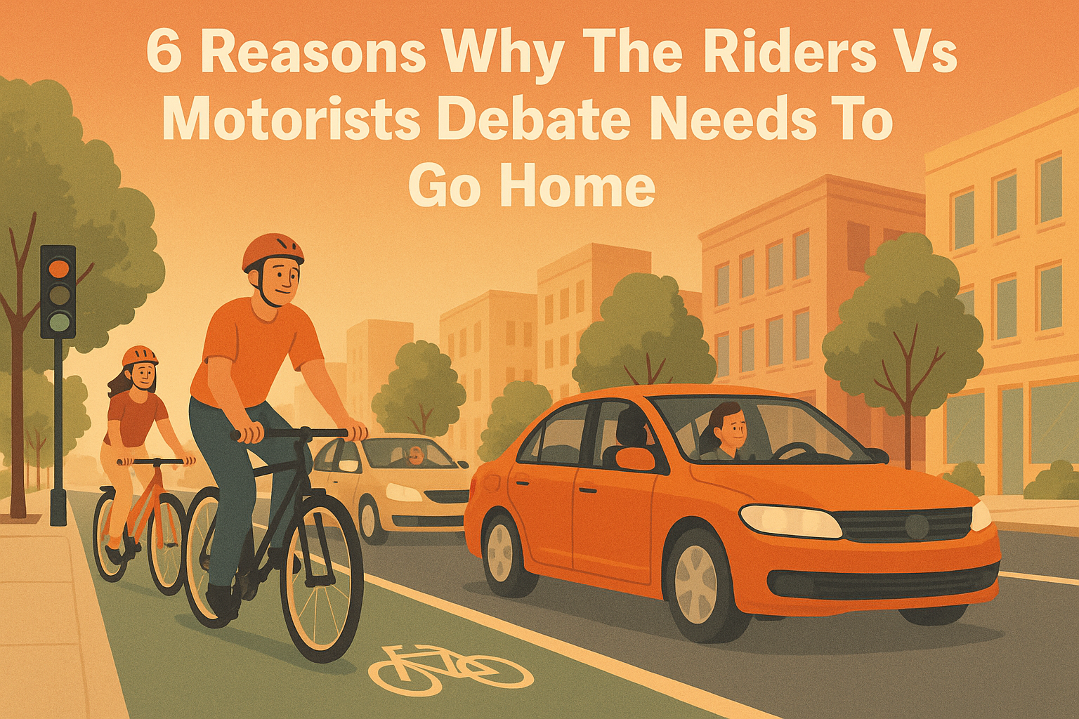 6 Reasons Why The Riders Vs Motorists Debate Needs To Go Home