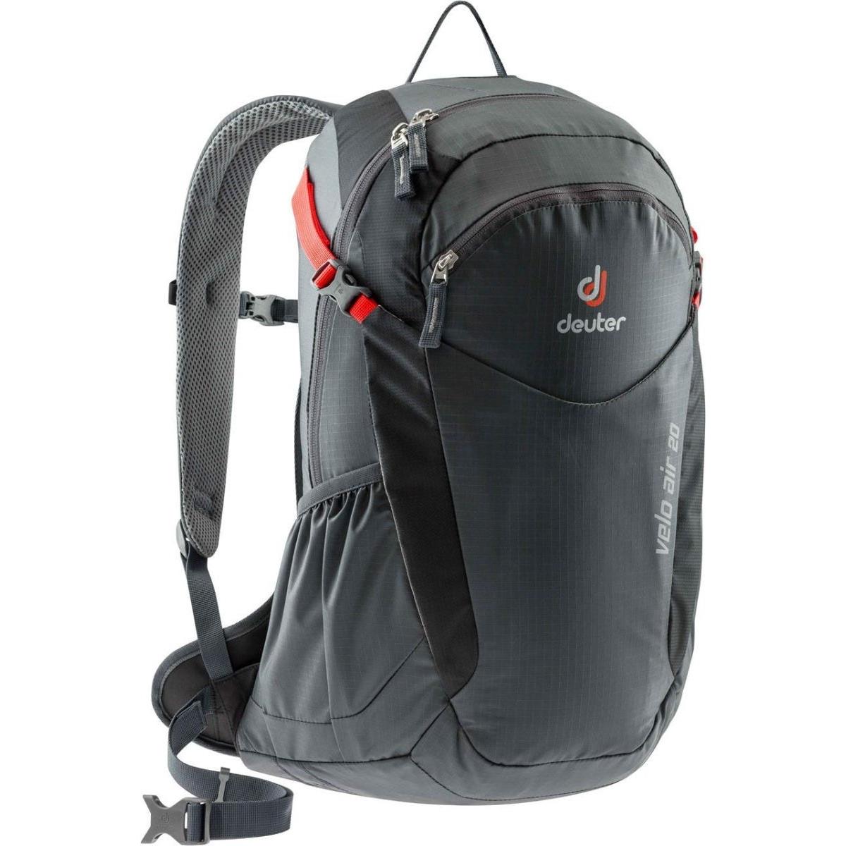 deuter 20l backpack Deuter Velo Air 20 EXP Backpack 20L Black Titan – 99 Bikes