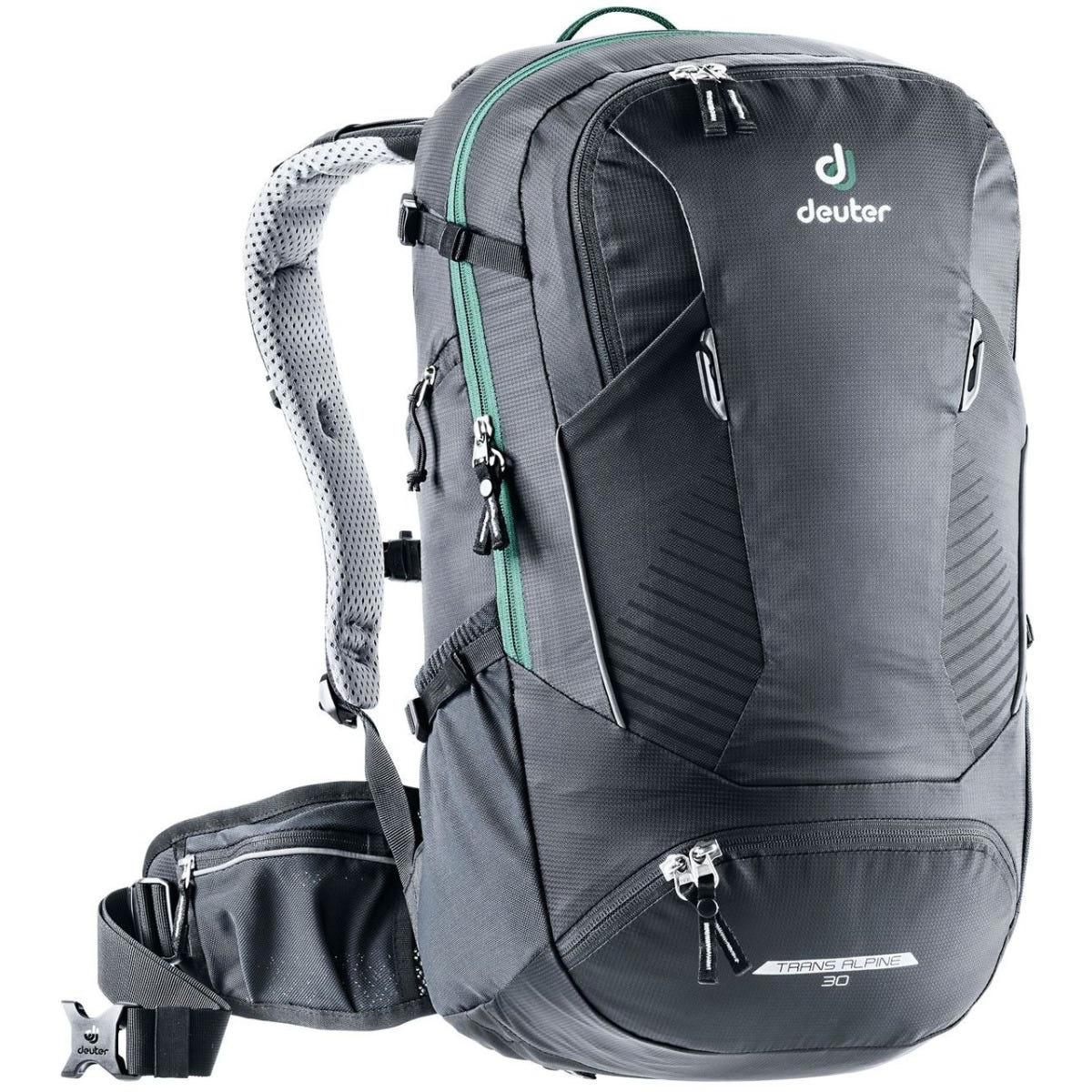 backpack 30l deuter Deuter Trans Alpine 30 Backpack 30L Black – 99 Bikes