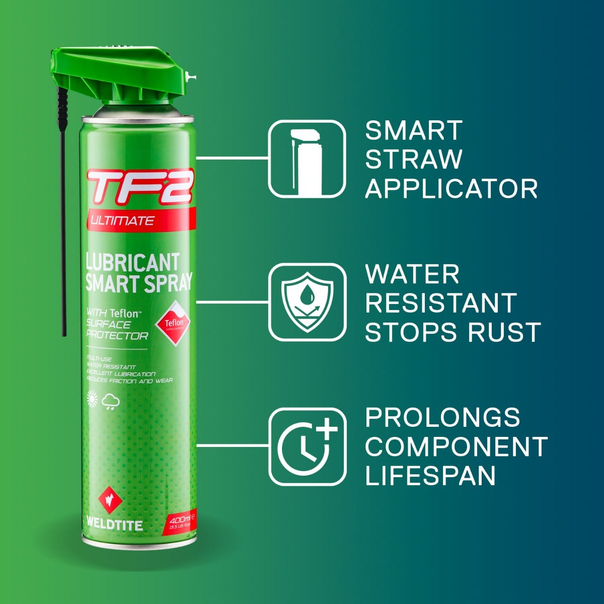 TF2 Ultimate Smart Spray with Teflon 400ml