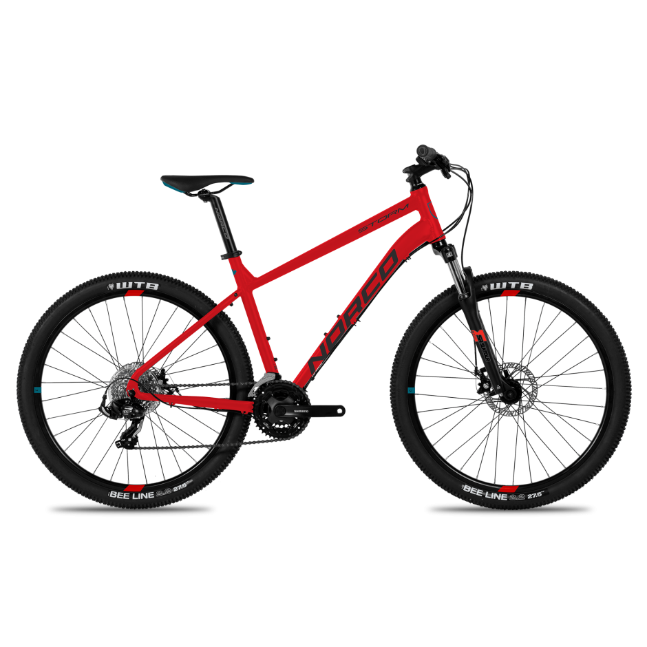 Norco Storm Mountain Bike Red/Blue Grey - Main Image