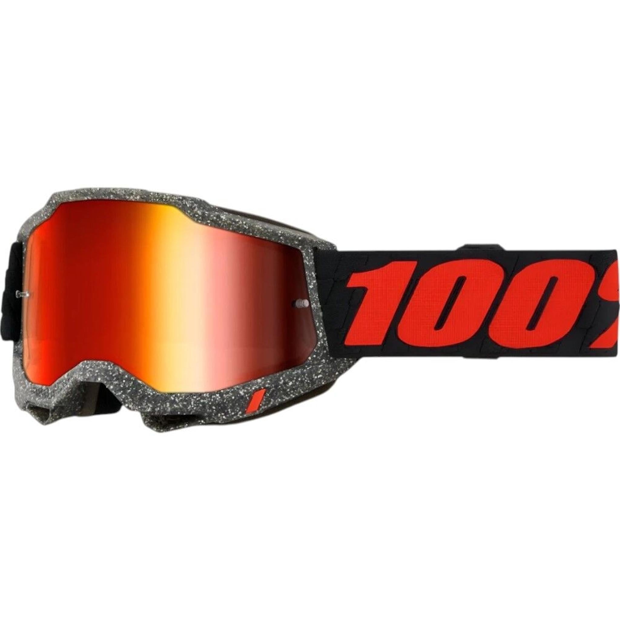 100% Accuri Goggles Huaraki Mirror Red Lens – 99 Bikes