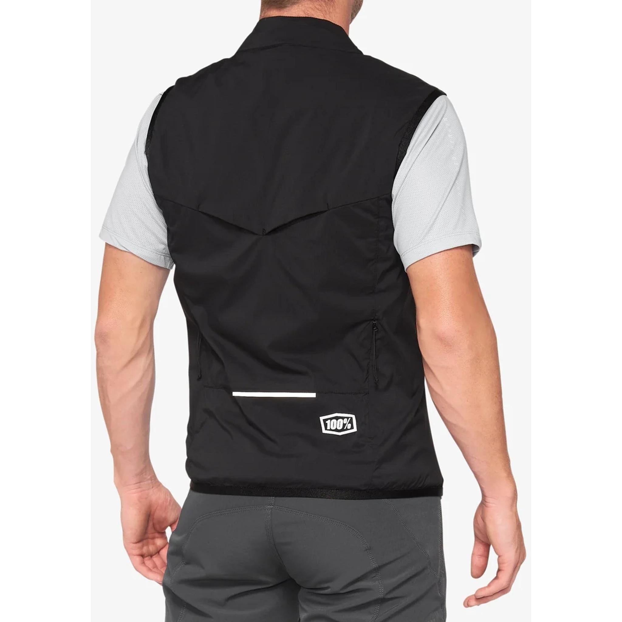 100% Corridor Stretch Vest Black