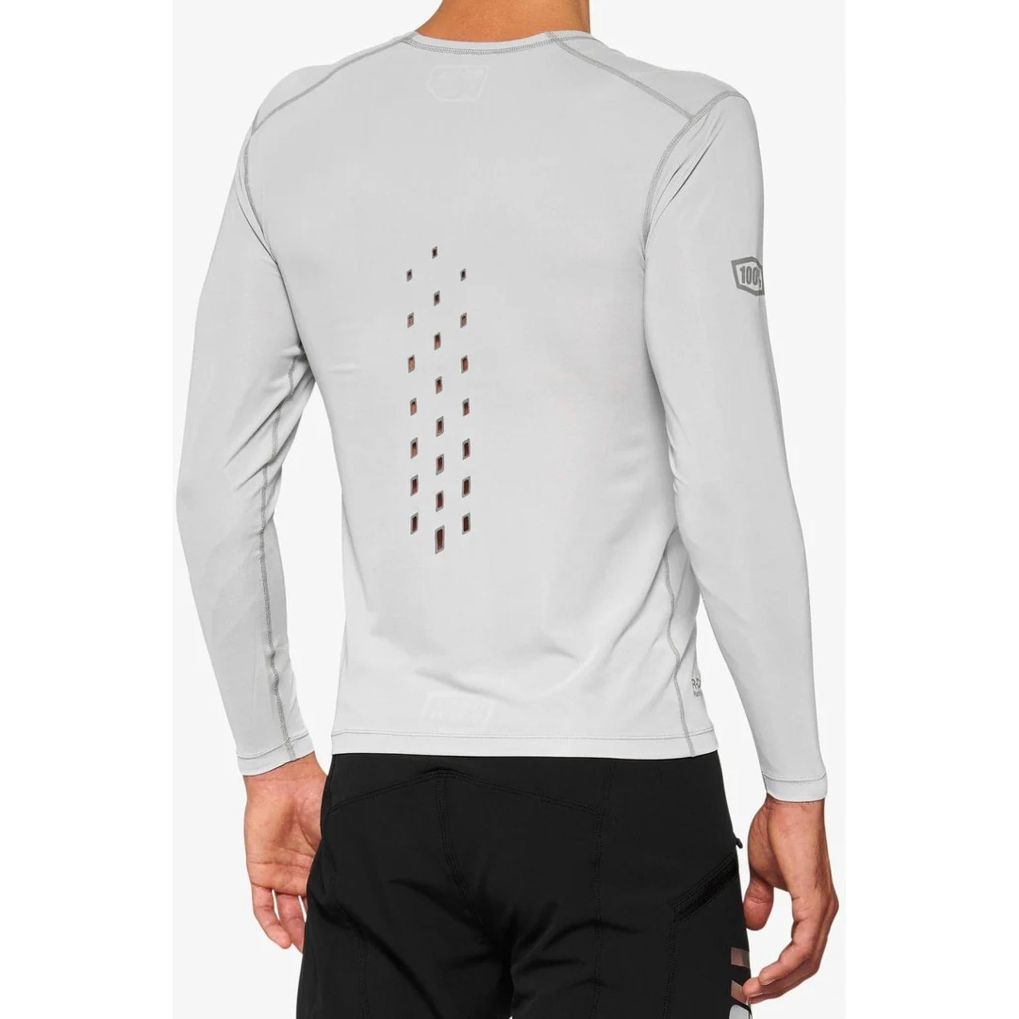 100% R-Core Concept Long Sleeve Jersey Grey