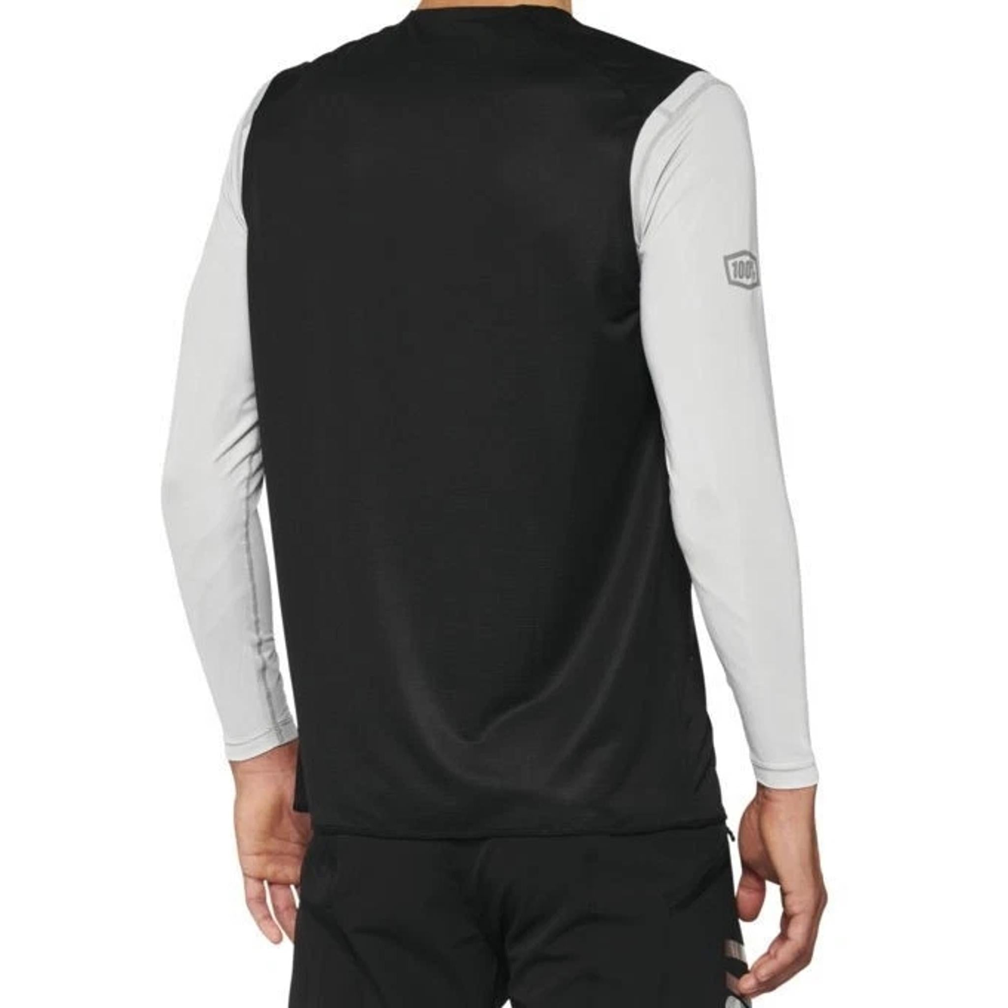 100% R-Core Concept Sleeveless Jersey Black