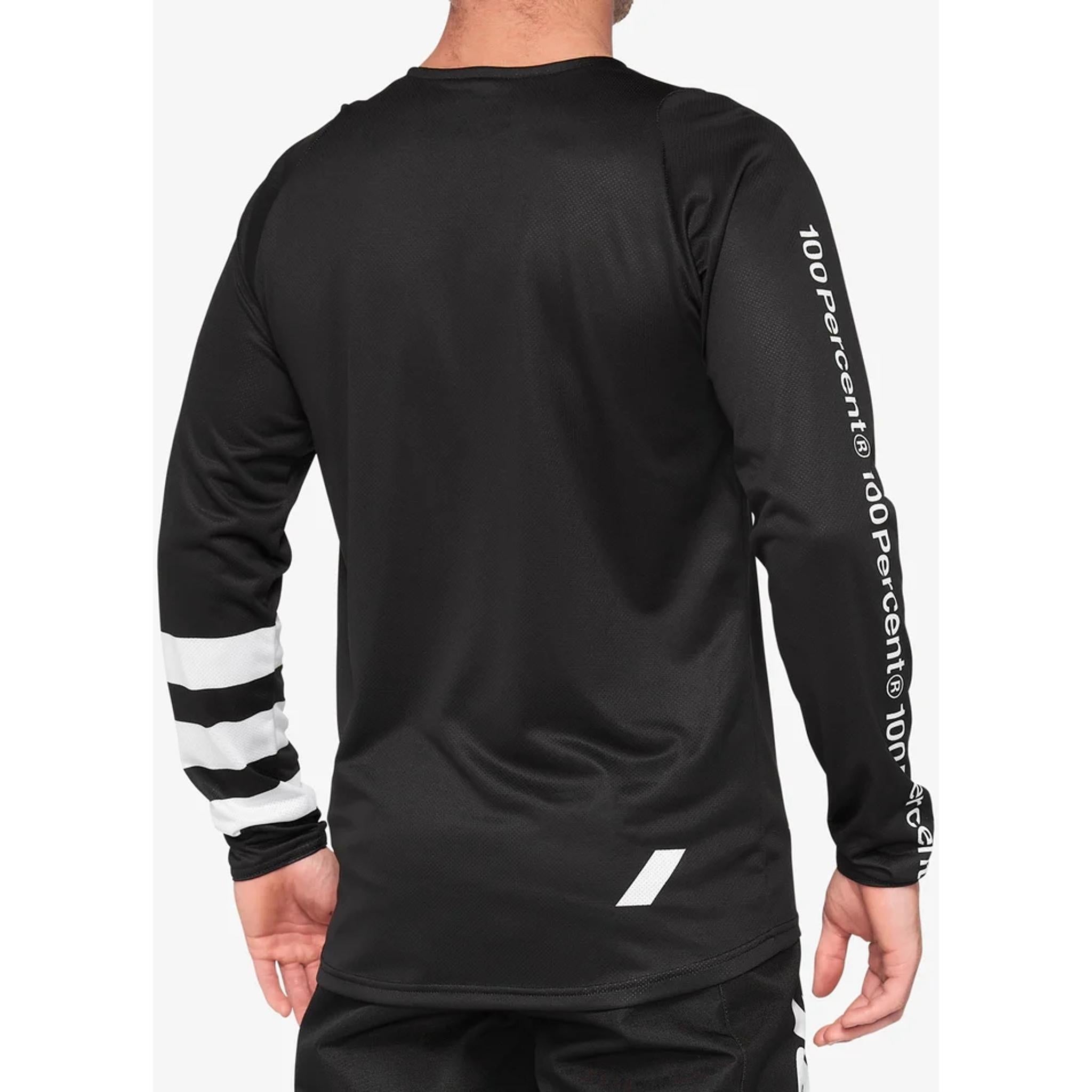 100% R-Core Jersey Black/White