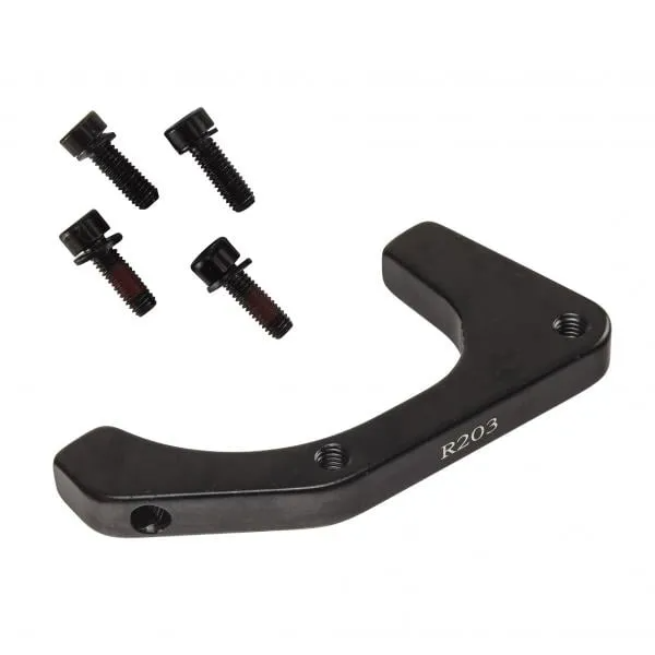 BPW IS-PM Rear Disc Brake Adaptor For 203mm Rotor Black