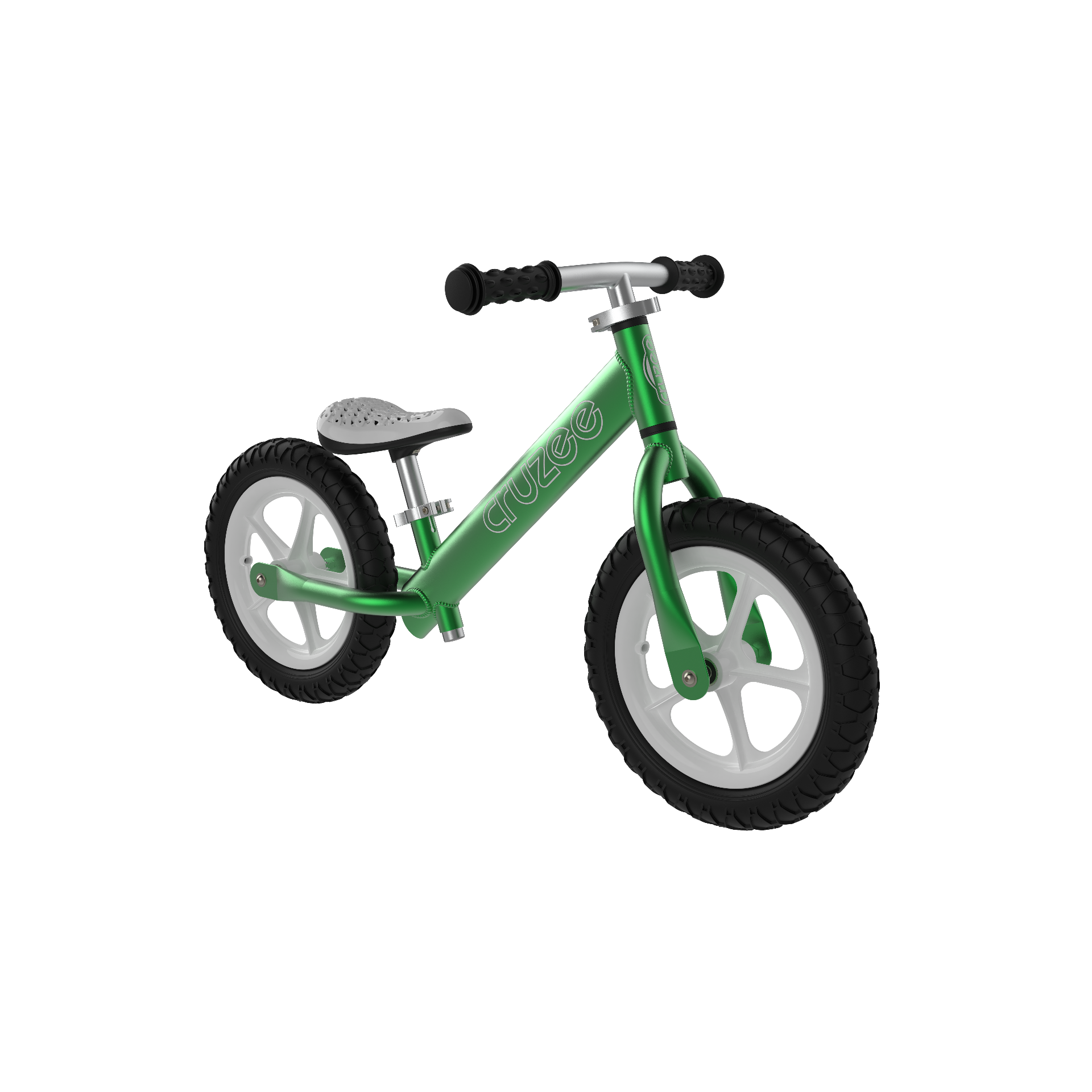 Cruzee UltraLite 12'' Balance Bike Green