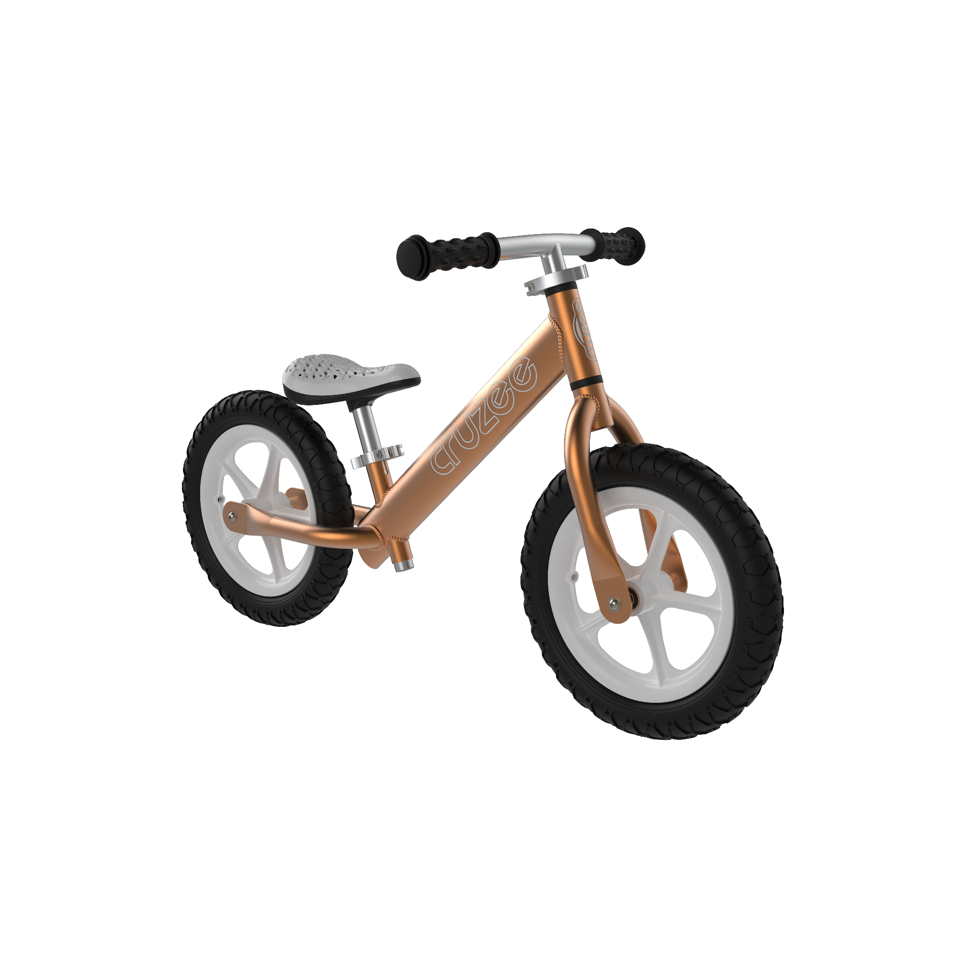 cruzee pedal bike Cruzee 12'' Balance Bike Rose Gold – 99 Bikes