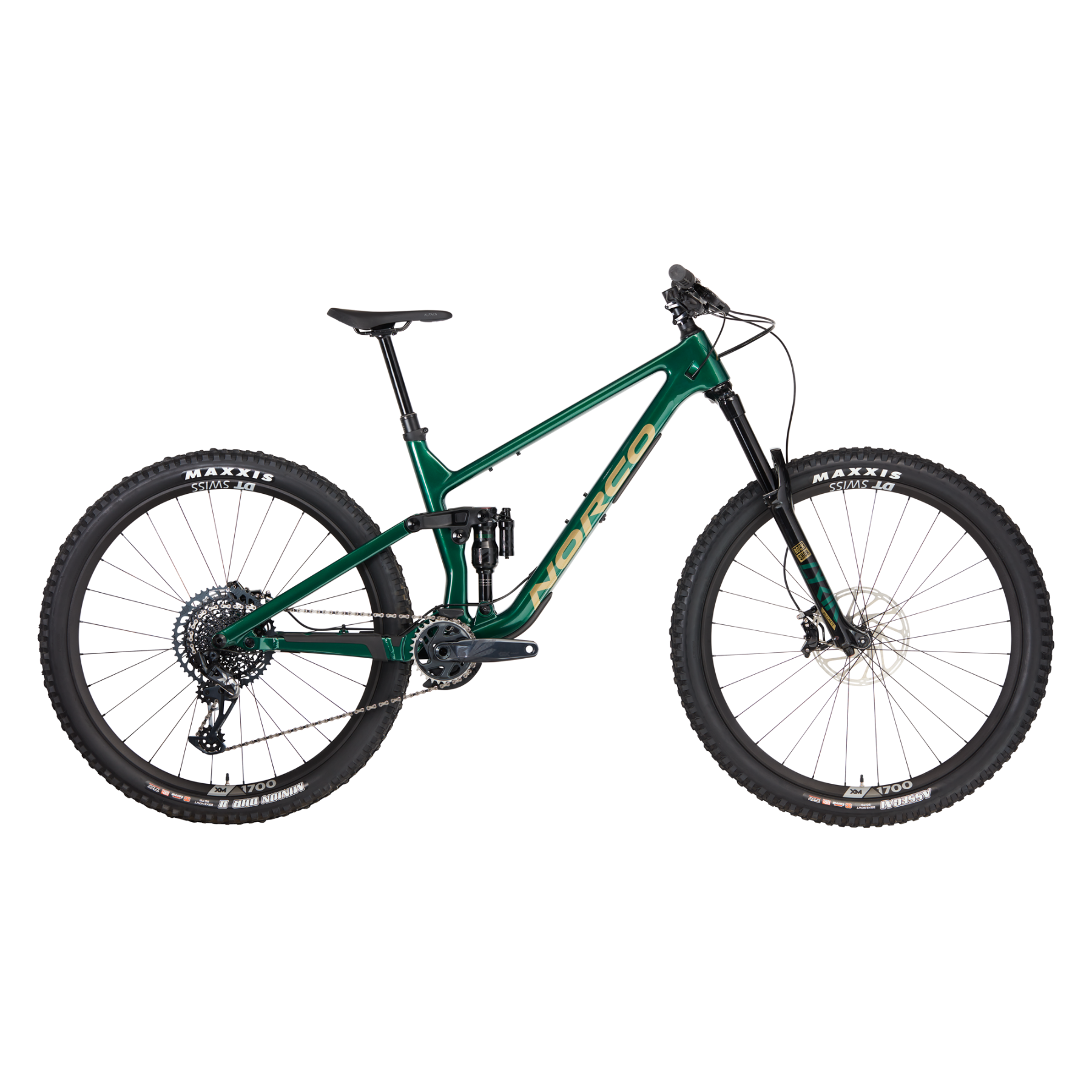 Norco Sight C1 Dual Suspension Mountain Bike 29'' Green/Copper