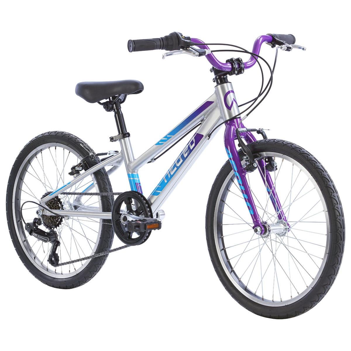 Neo Kids Bike 20'' 6-Speed Brushed Alloy Purple/Blue Fade