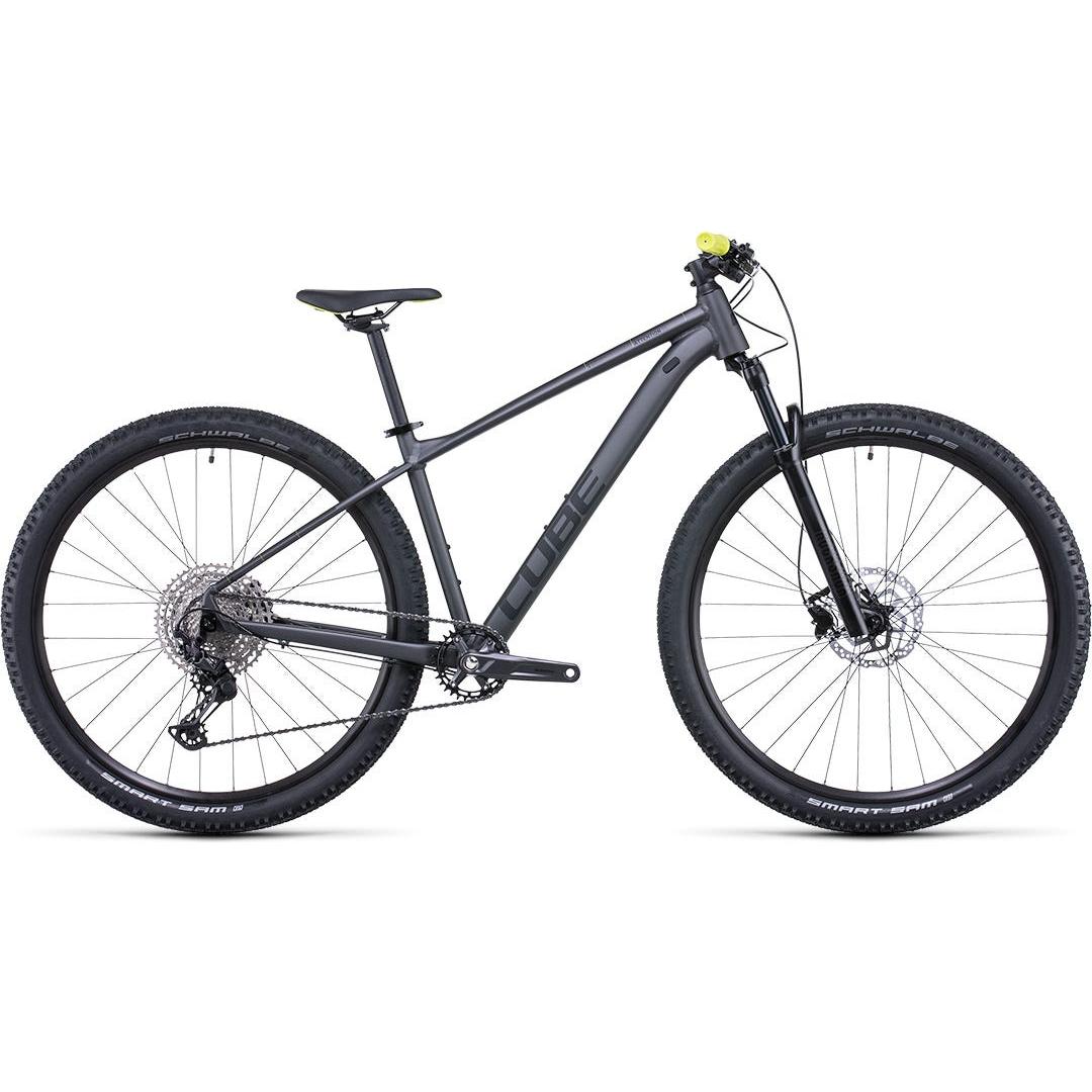 Cube Attention SL Grey Lime Hardtail Mountain Bike