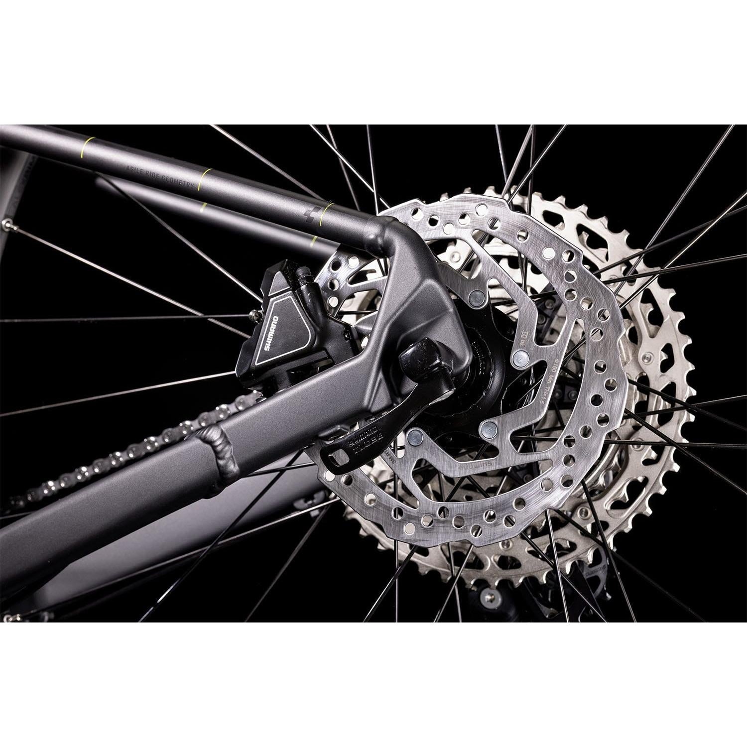 Cube Attention SL Grey Lime Hardtail Mountain Bike