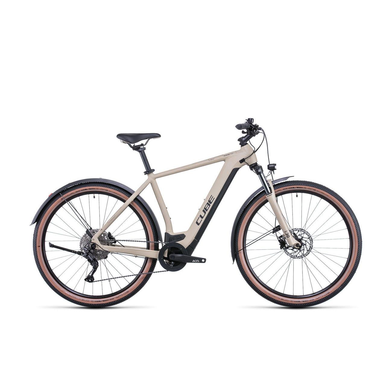 Cube Nuride Hybrid Pro 500 Allroad Electric Hybrid Bike Desert/Black