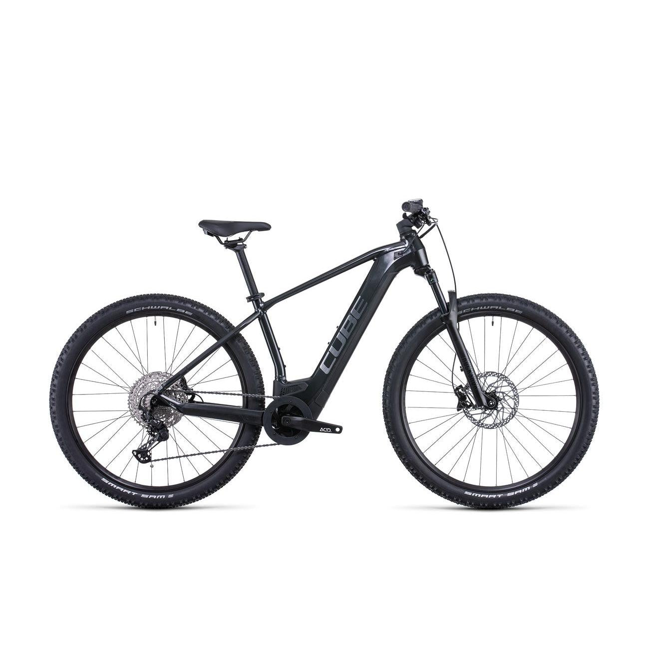 cube e bike australia Cube Reaction Hybrid Race 625 Electric Mountain Bike Grey/Metal SM