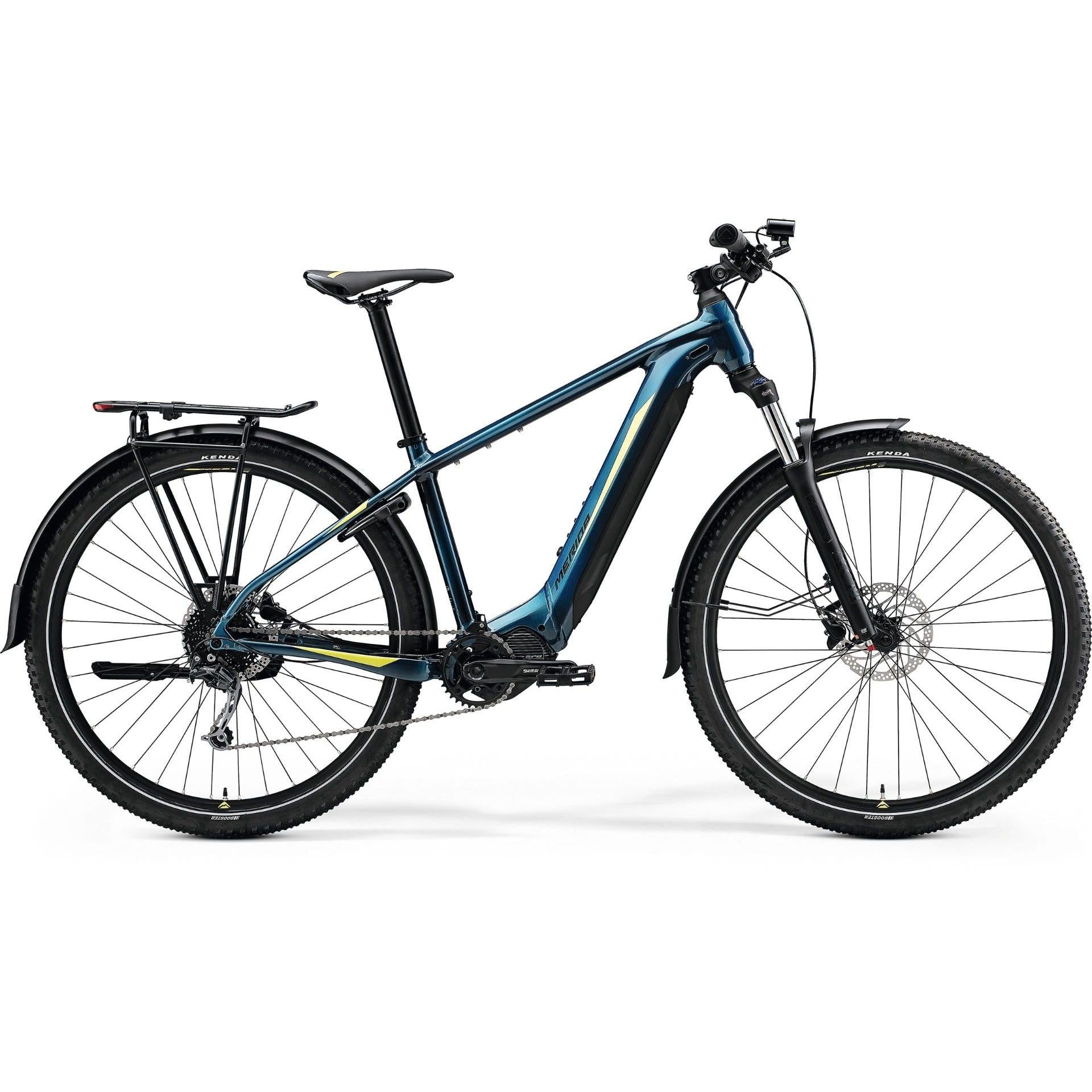Merida eBig.Nine 400 EQ 630Wh Electric Hardtail MTB Teal
