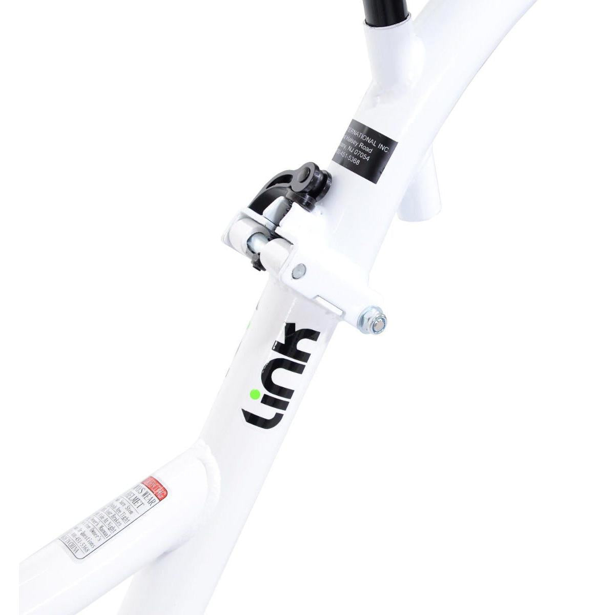 WeeRide Tagalong Kazam Link Trailer Bike White