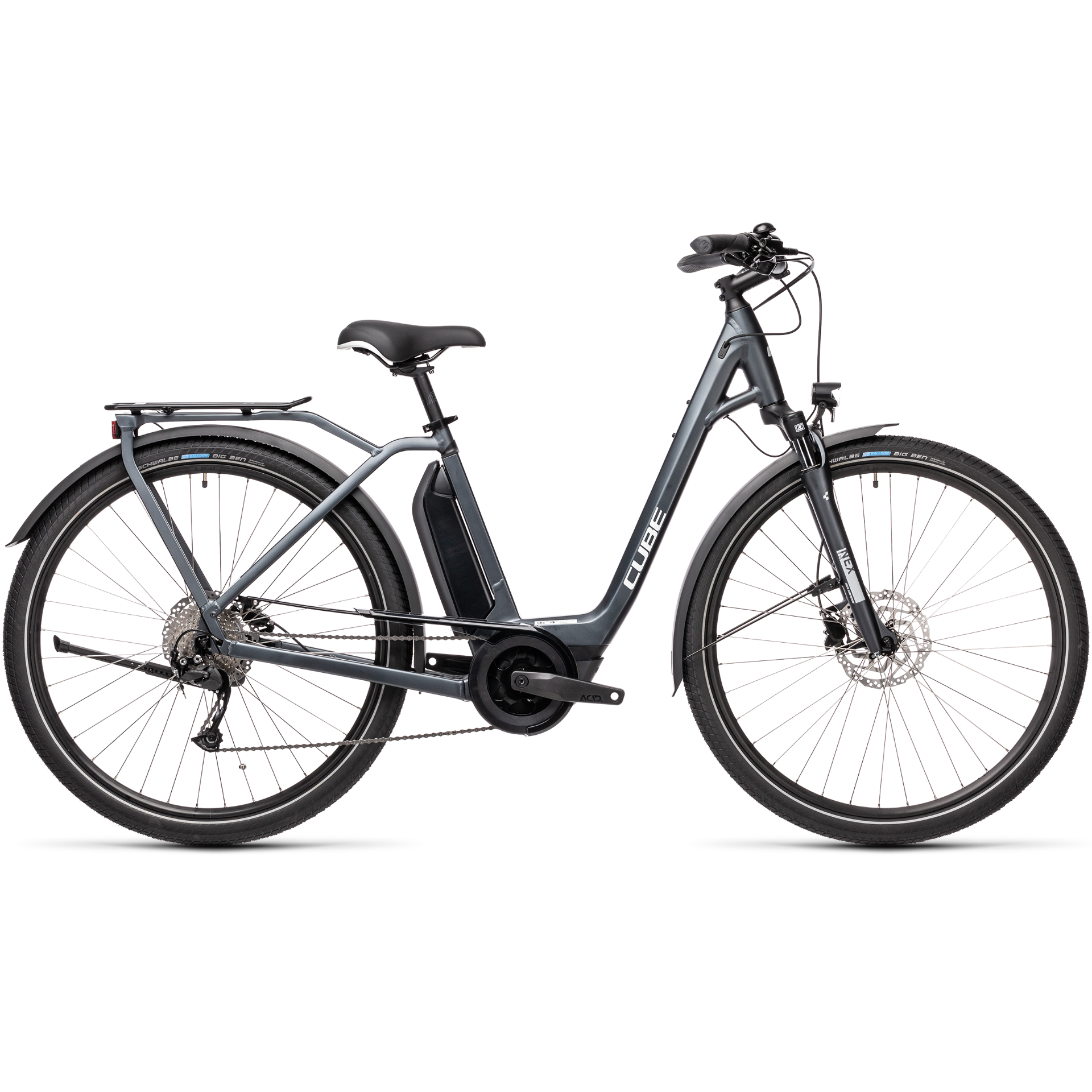 Cube Town Sport Hybrid ONE 400 Electric Hybrid Bike Iridium/Grey