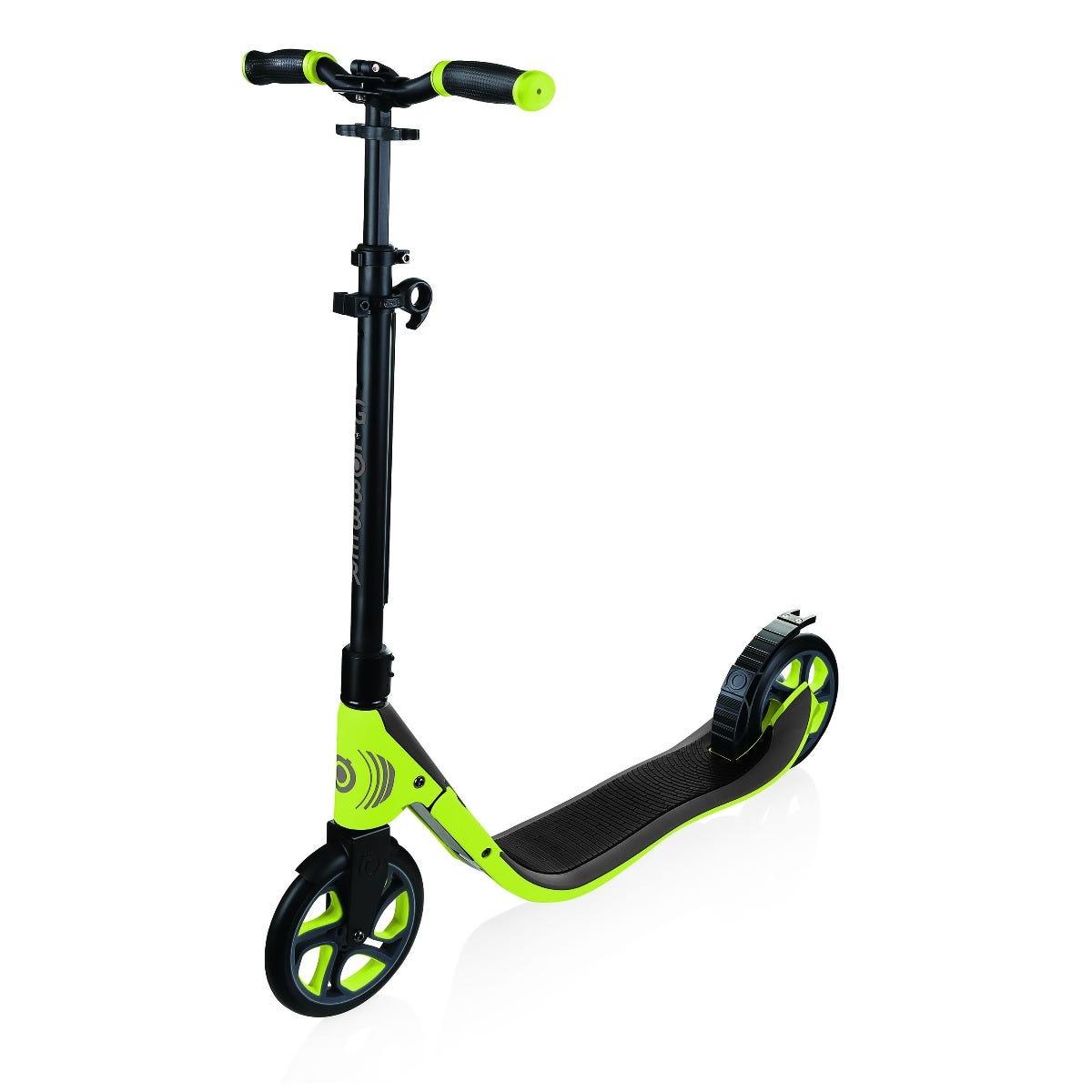 Globber One NL 205 Scooter Lime Green/Dark Grey