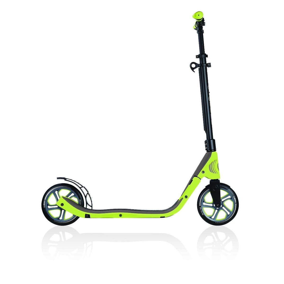 Globber One NL 205 Scooter Lime Green/Dark Grey