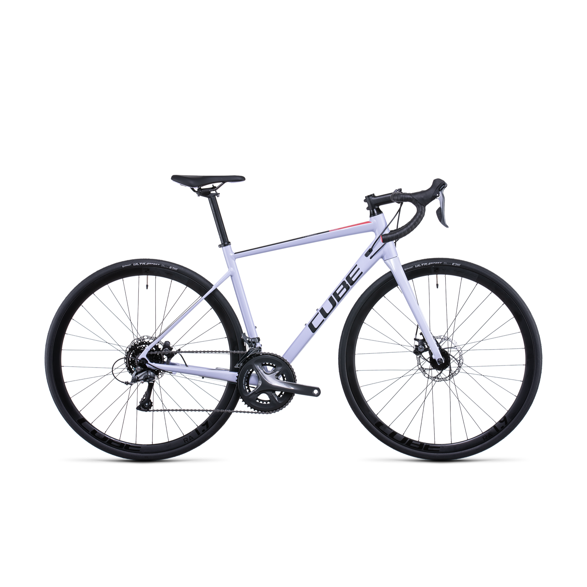Cube Axial Road Bike Sparkle White 'n' Coral – 99 Bikes