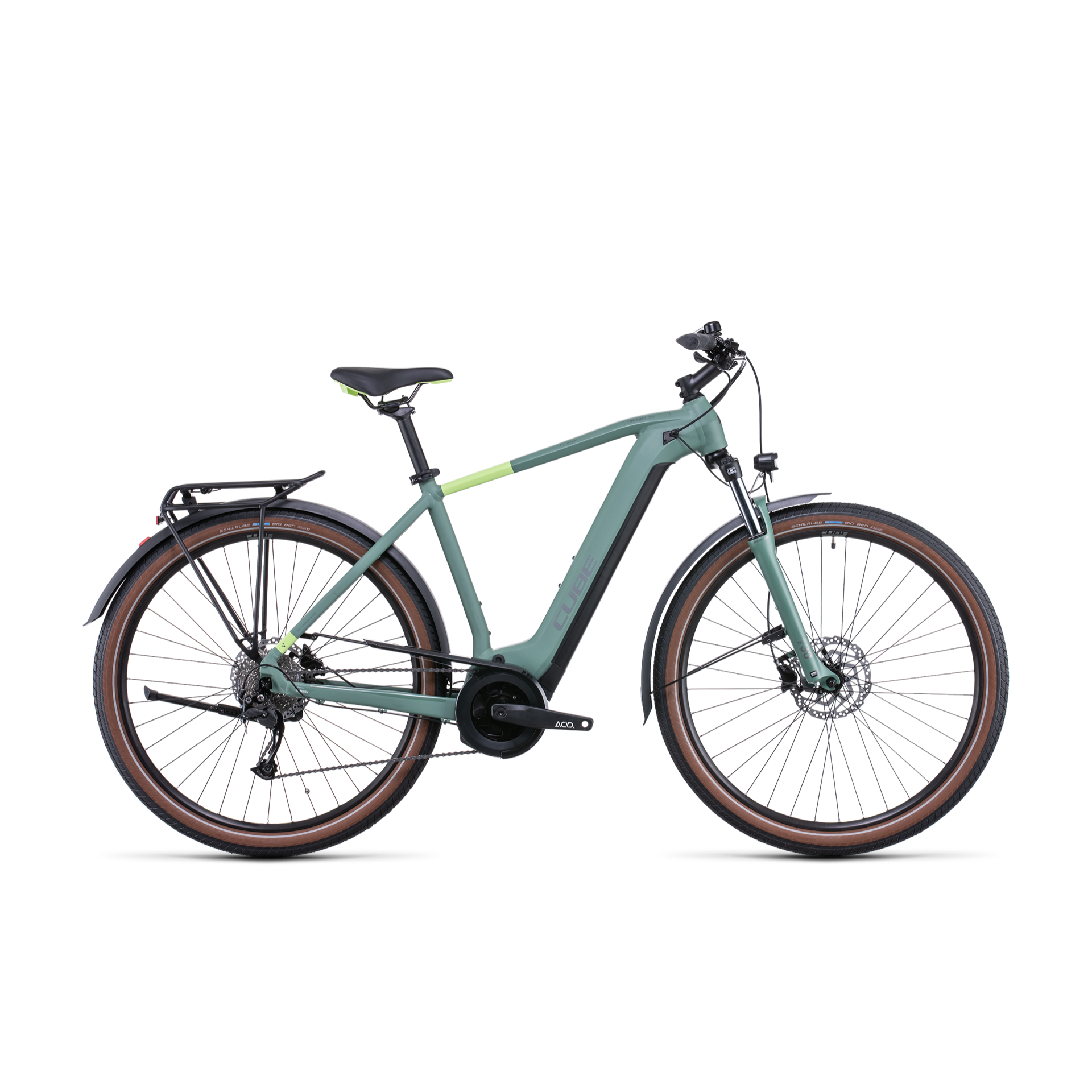 Cube Touring Hybrid ONE 400 Hybrid Bike Green 'n' Sharpgreen – 99 Bikes