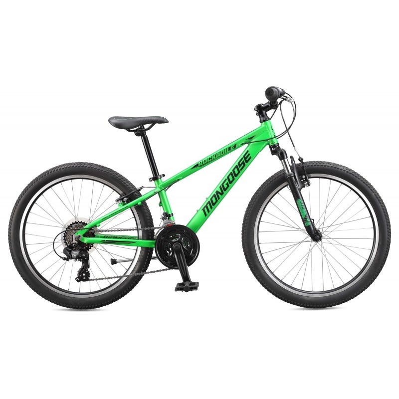 Mongoose Rockadile 24 Kids Mountain Bike Green – 99 Bikes
