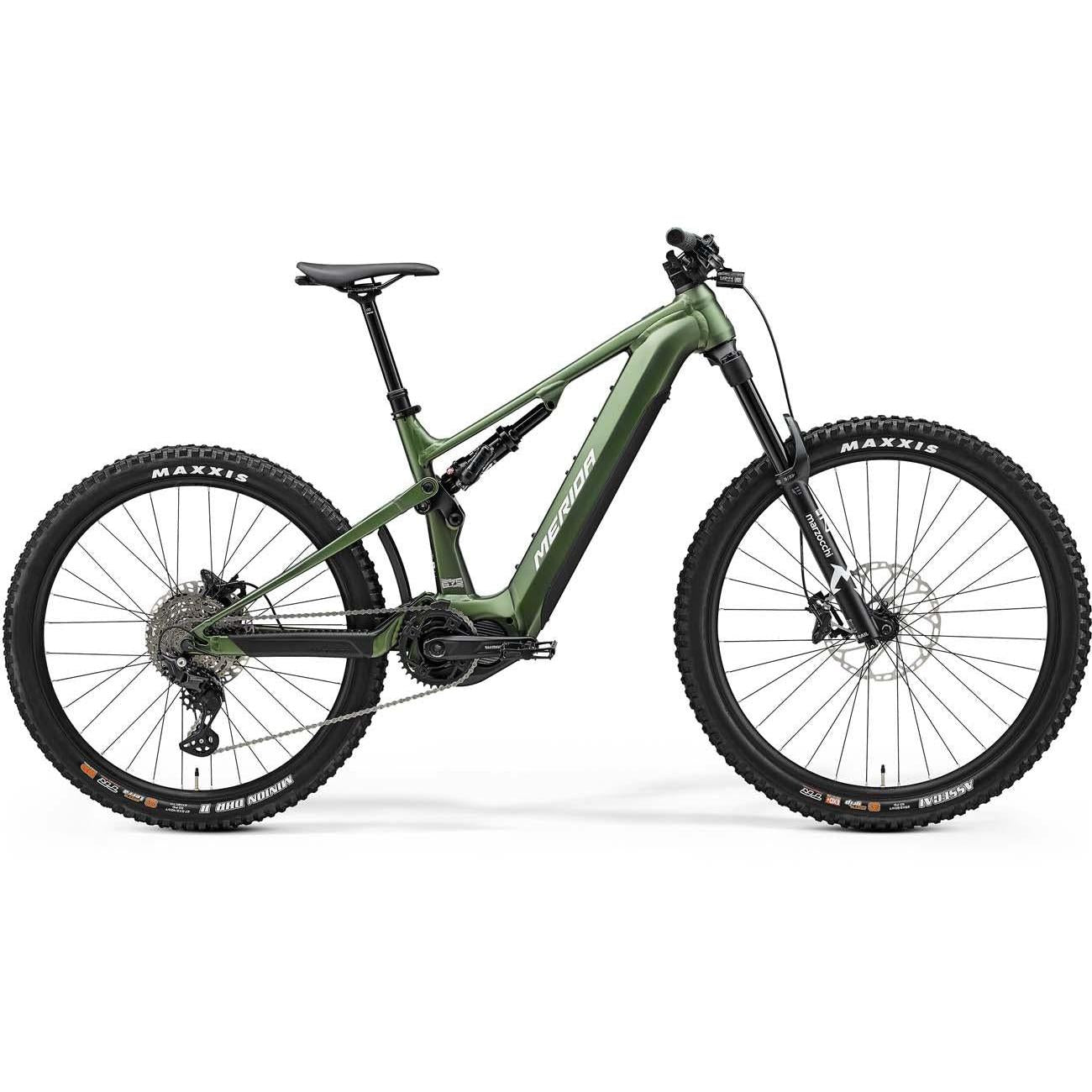 Merida eOne-Sixty 675 Electric Dual Suspension Mountain Bike Silk