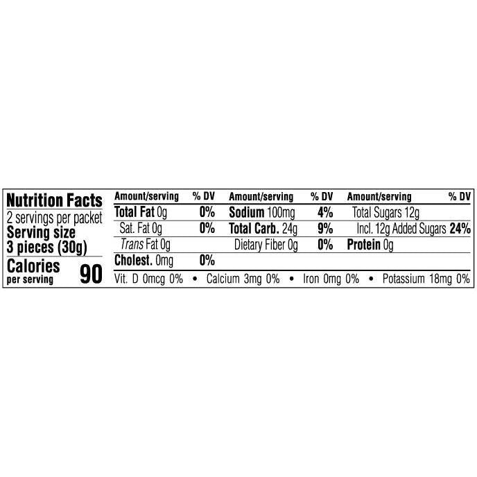 CLIF Bloks Salted Watermelon Energy Chews 60g