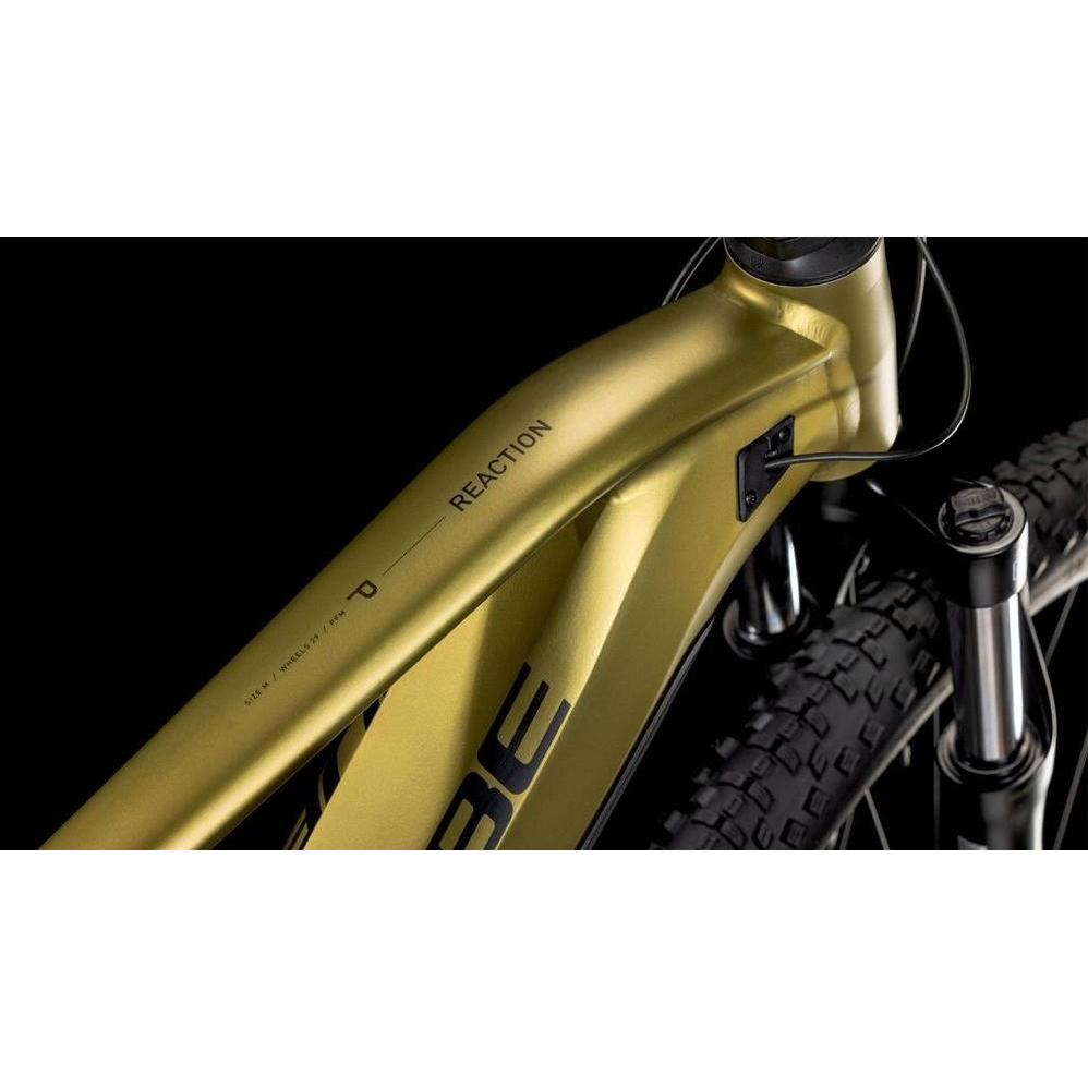 Cube Reaction Hybrid Performance 500 Electric Hardtail Mountain Bike Goldenlime/Black