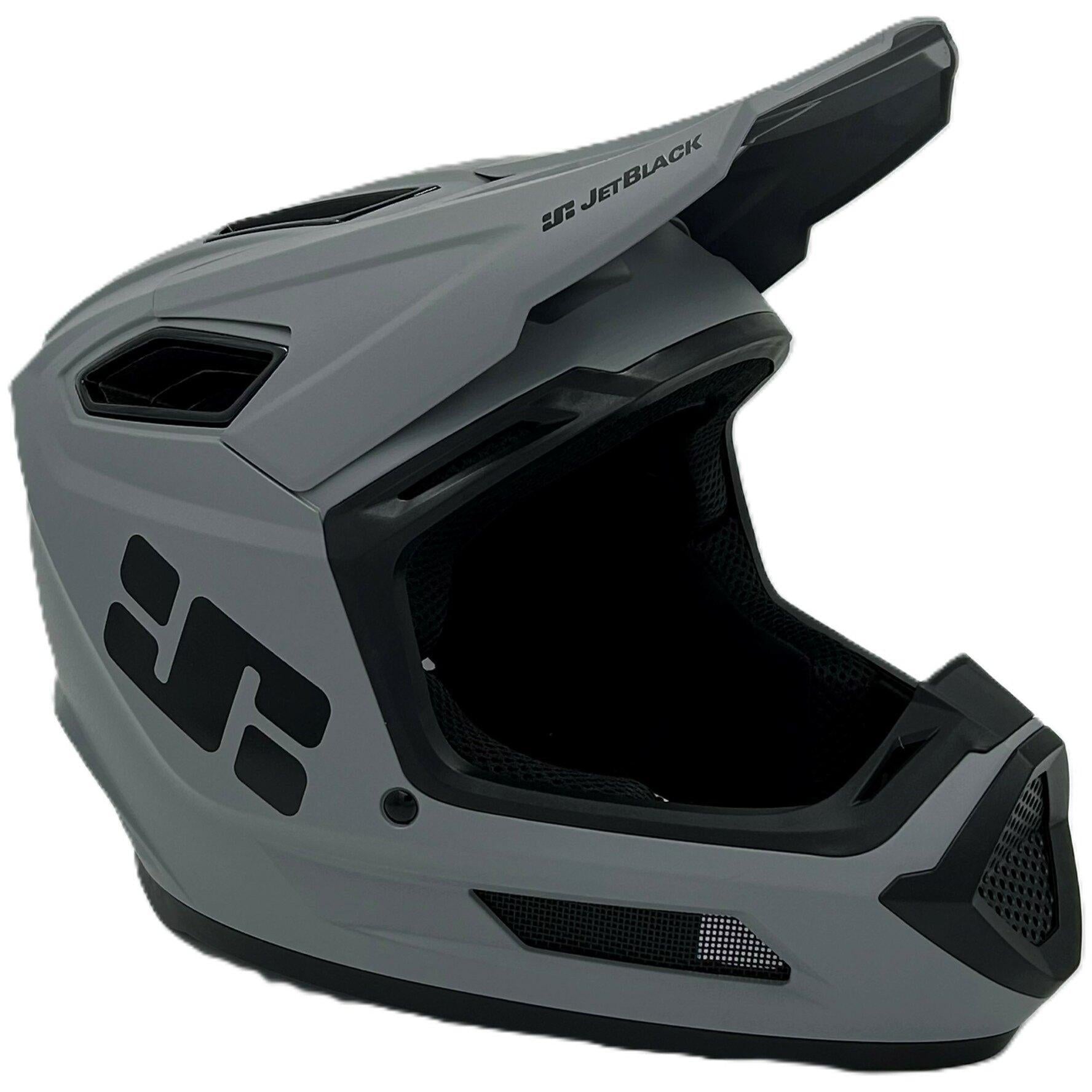Jetblack Pro Fullface MTB Helmet Grey XS Jetblack Pro Fullface MTB Helmet Grey XS