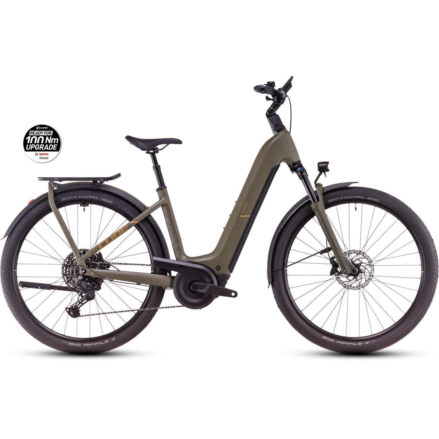 cube e bikes australia Cube Kathmandu Hybrid Pro 800 Easy-Entry Electric Hybrid Bike Dusty Ol