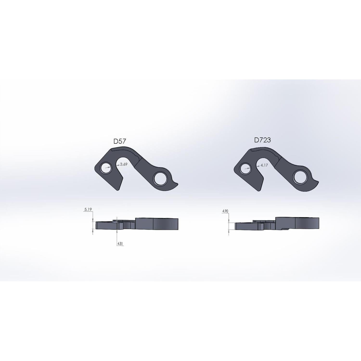 Pilo Derailleur Hanger - D57