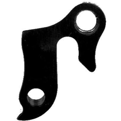 Meta CNC Model 12 6061 T651 Aviation Aluminium Derailleur Hanger Anodised Black