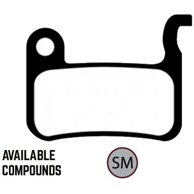 Ashima Semi Metallic Disc Brake Pads for Shimano M965/M966/M975/M975P/M765/M775/M776/M665