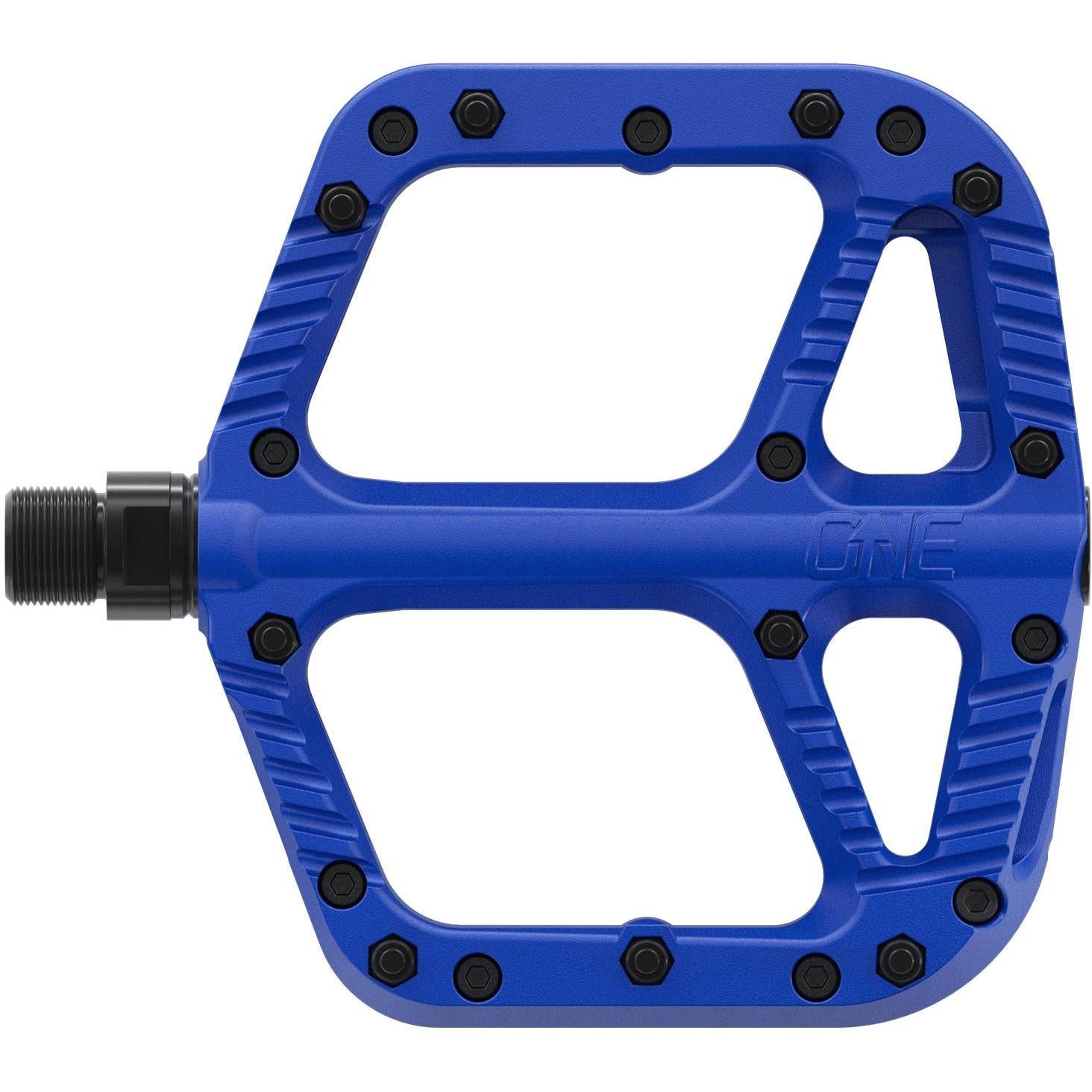 OneUp Components Composite Flat Pedals Blue