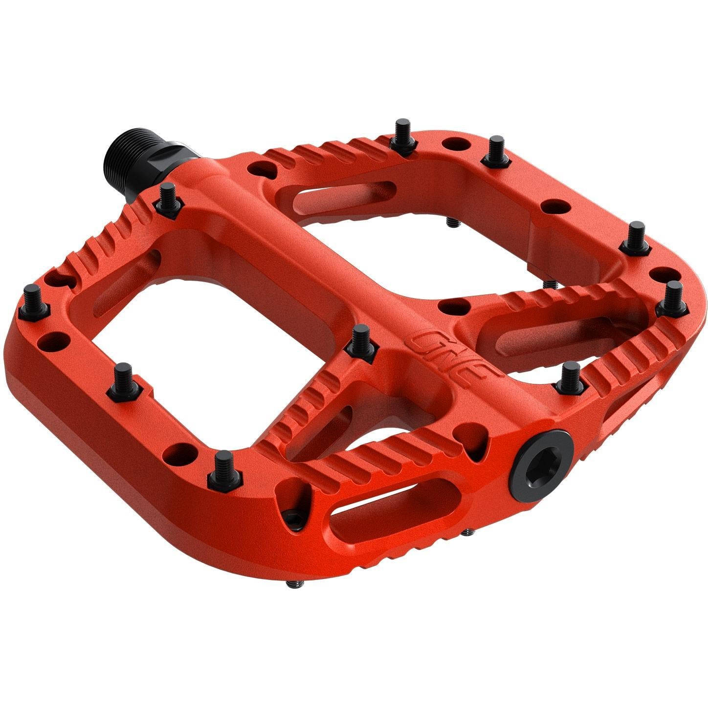 OneUp Components Composite Flat Pedals Red