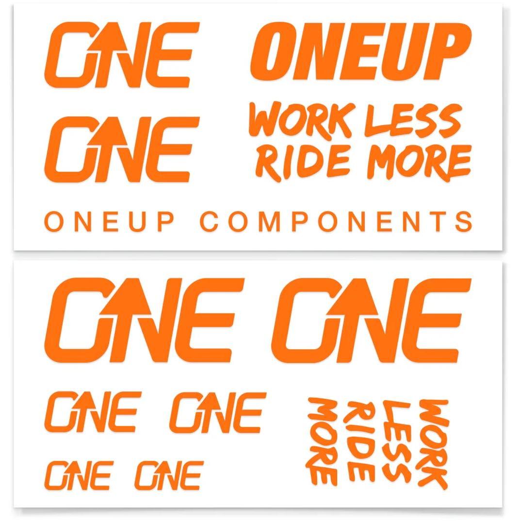 OneUp Components Handlebar Decal Kit Orange