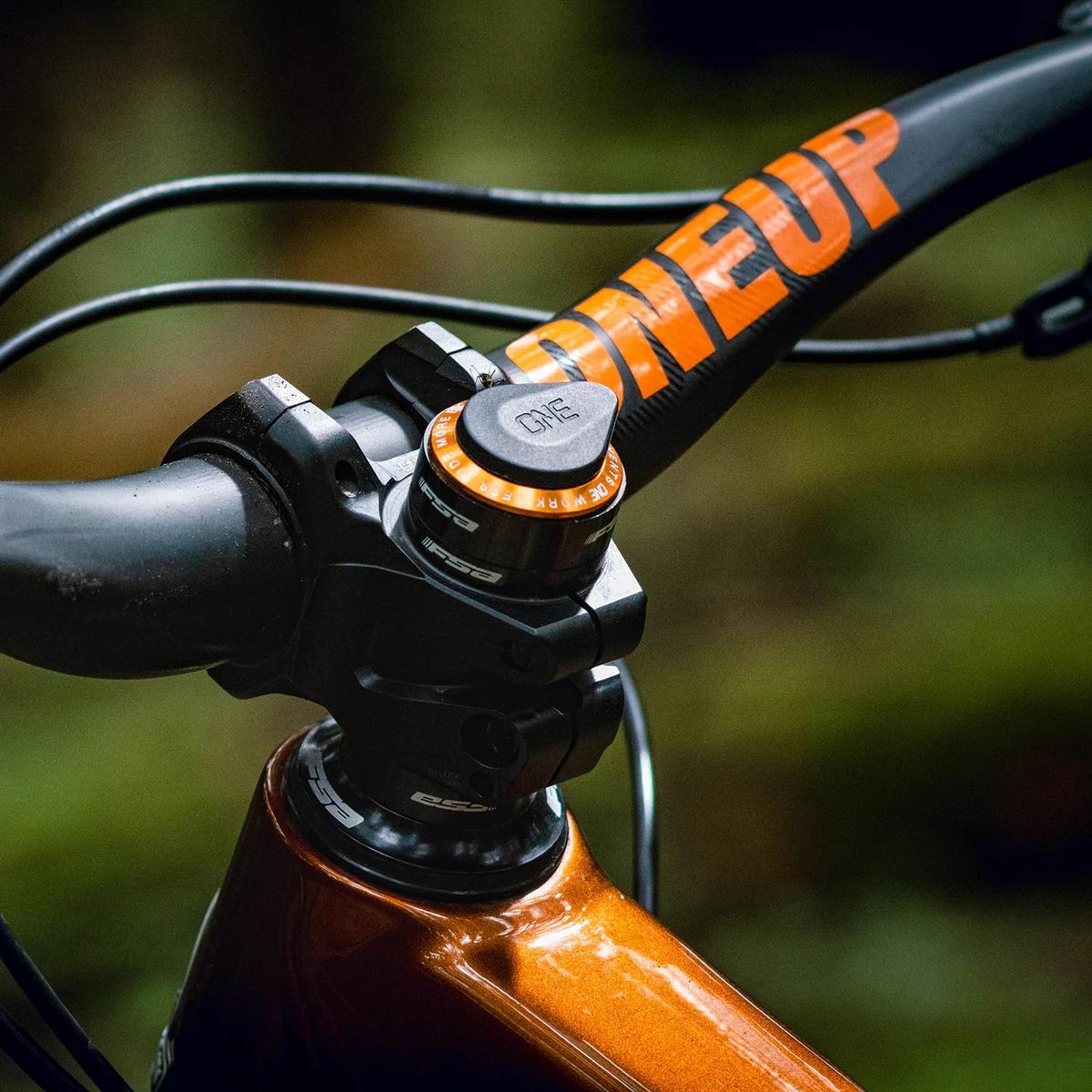 OneUp Components Handlebar Decal Kit Orange